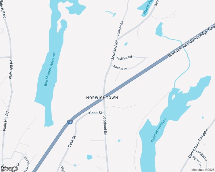 map of restaurants, bars, coffee shops, grocery stores, and more near 357 Scotland Road in Norwich