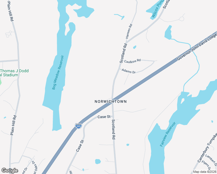 map of restaurants, bars, coffee shops, grocery stores, and more near 354 Scotland Road in Norwich