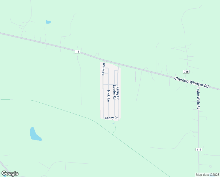 map of restaurants, bars, coffee shops, grocery stores, and more near 12039 Nicki Lane in Chardon