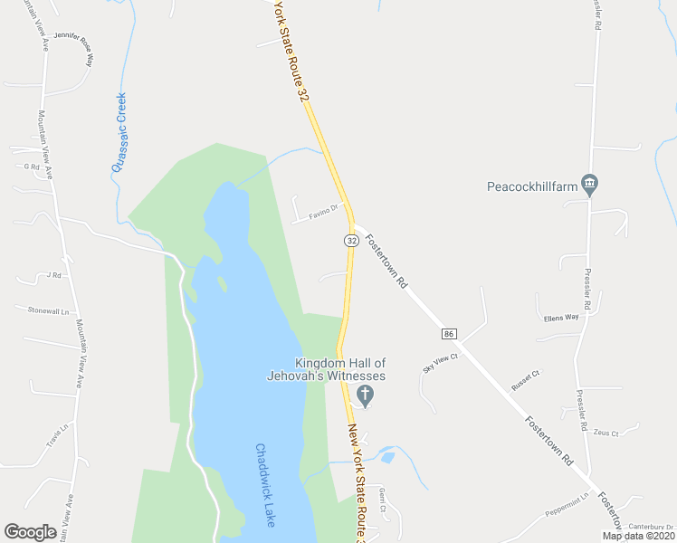 map of restaurants, bars, coffee shops, grocery stores, and more near 8 Anne Lane in Wallkill