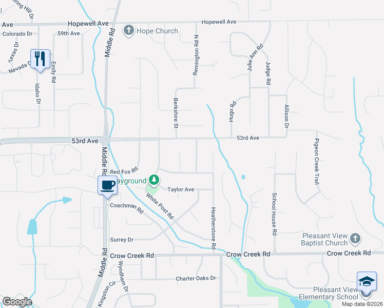 map of restaurants, bars, coffee shops, grocery stores, and more near 5153 Berkshire Court in Bettendorf