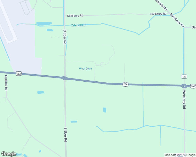 map of restaurants, bars, coffee shops, grocery stores, and more near 9980 Maumee Western Road in Monclova