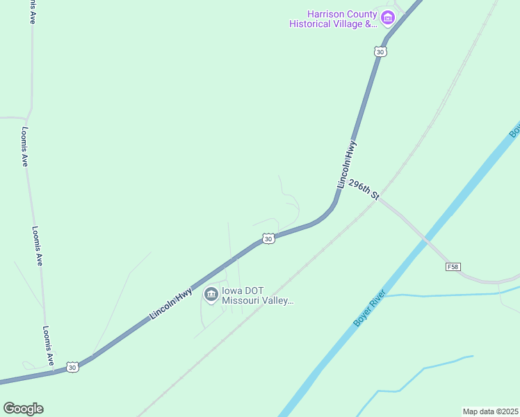 map of restaurants, bars, coffee shops, grocery stores, and more near 2323 Ann Street in Missouri Valley