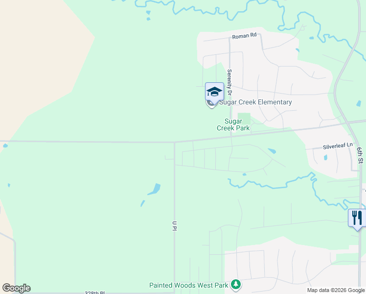 map of restaurants, bars, coffee shops, grocery stores, and more near 3063 Ashworth Road in Waukee