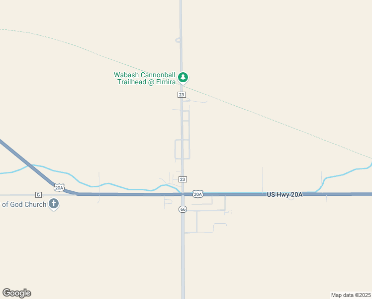 map of restaurants, bars, coffee shops, grocery stores, and more near 7232 County Road 23 in Archbold