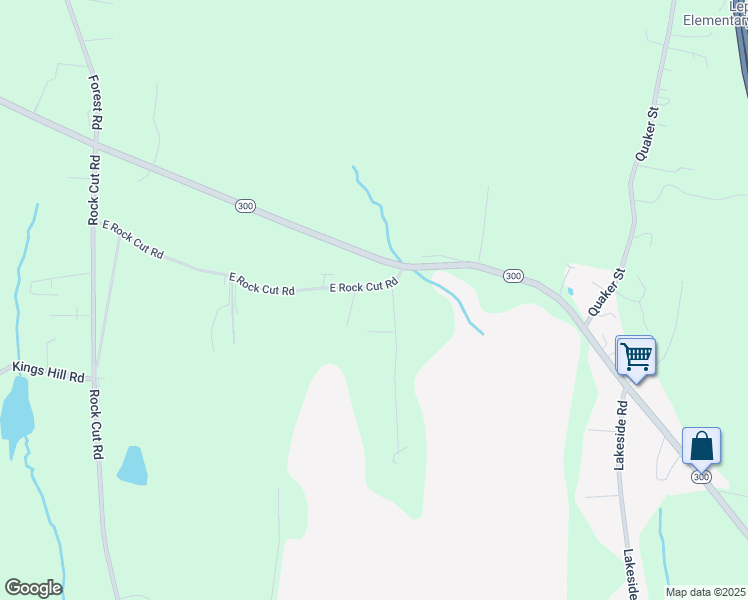 map of restaurants, bars, coffee shops, grocery stores, and more near 94 East Rock Cut Road in Walden