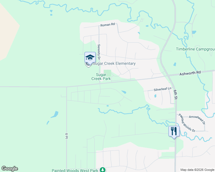 map of restaurants, bars, coffee shops, grocery stores, and more near 3081 Ashworth Road in Waukee