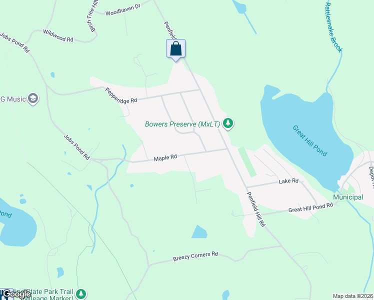 map of restaurants, bars, coffee shops, grocery stores, and more near 88 Maple Road in Portland