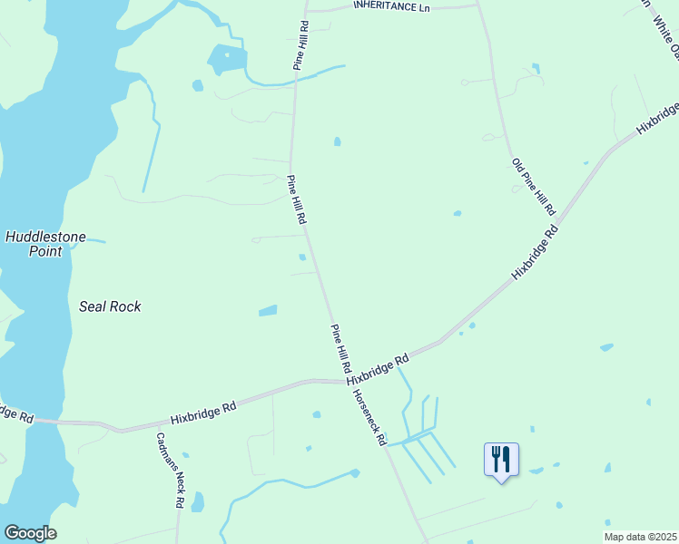 map of restaurants, bars, coffee shops, grocery stores, and more near 858 Pine Hill Road in Westport