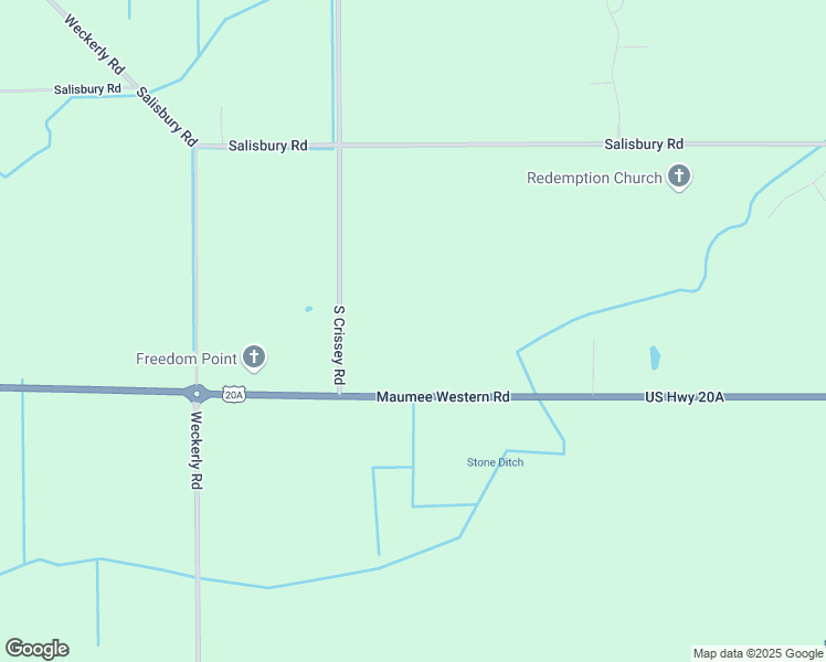 map of restaurants, bars, coffee shops, grocery stores, and more near 9060 Maumee Western Rd in Monclova