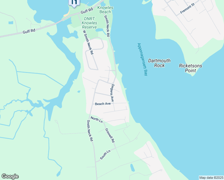 map of restaurants, bars, coffee shops, grocery stores, and more near 95 Degaris Avenue in Dartmouth