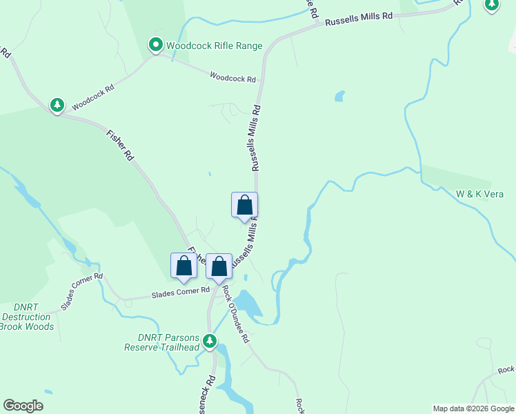 map of restaurants, bars, coffee shops, grocery stores, and more near 1150 Russells Mills Road in Dartmouth