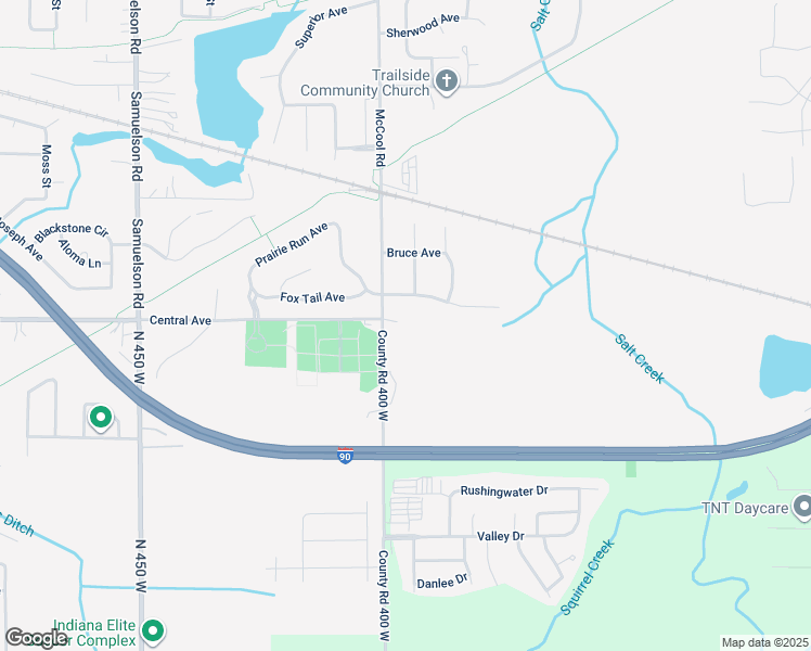 map of restaurants, bars, coffee shops, grocery stores, and more near 2625 McCool Road in Portage
