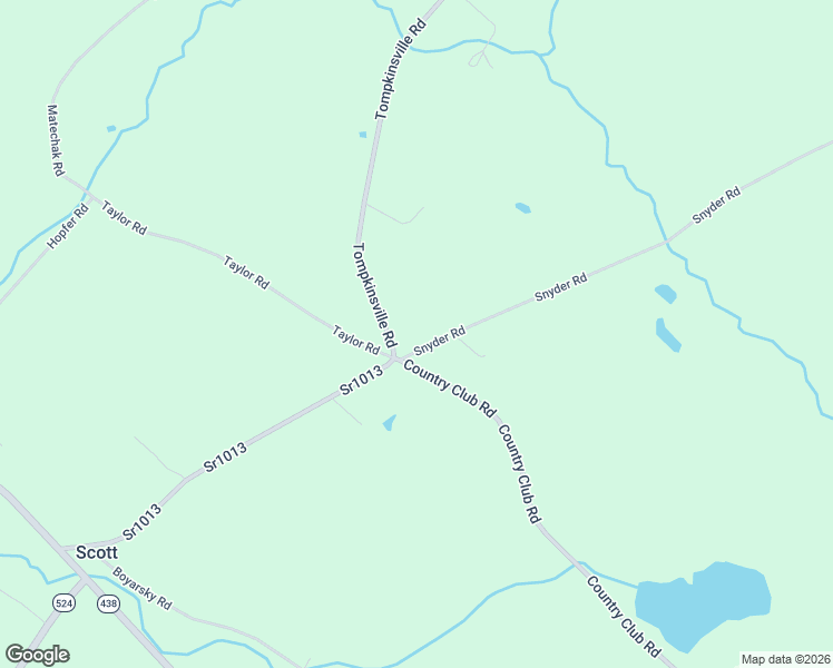 map of restaurants, bars, coffee shops, grocery stores, and more near 2000-2104 Snyder Road in Jermyn