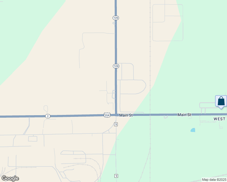 map of restaurants, bars, coffee shops, grocery stores, and more near 7116-7158 State Highway 109 in Delta