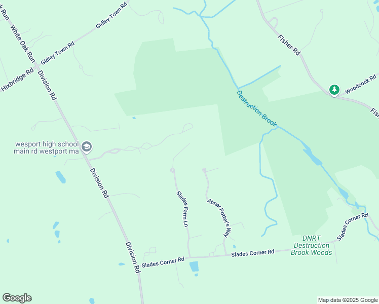 map of restaurants, bars, coffee shops, grocery stores, and more near 64 Slades Farm Lane in Dartmouth