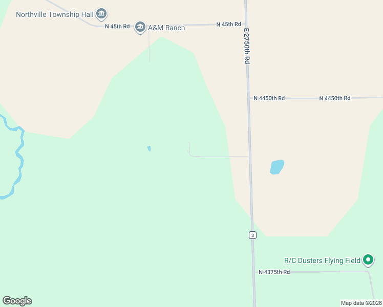 map of restaurants, bars, coffee shops, grocery stores, and more near 4425 East 2750th Road in Sandwich