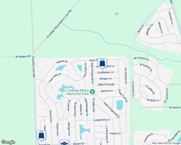 map of restaurants, bars, coffee shops, grocery stores, and more near 3013 Ruth Fitzgerald Drive in Plainfield