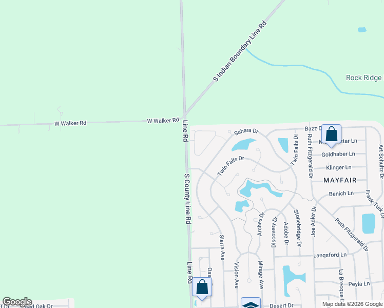 map of restaurants, bars, coffee shops, grocery stores, and more near 7013 Creekside Drive in Plainfield