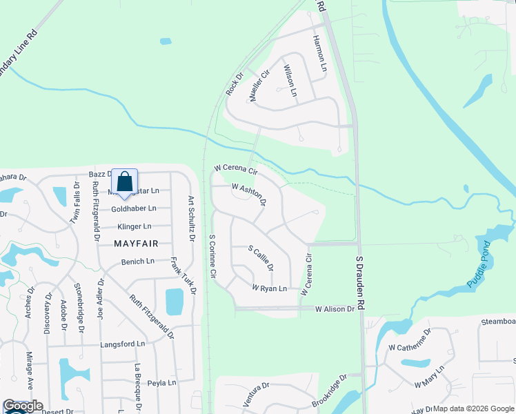 map of restaurants, bars, coffee shops, grocery stores, and more near 25413 West Ashton Drive in Plainfield