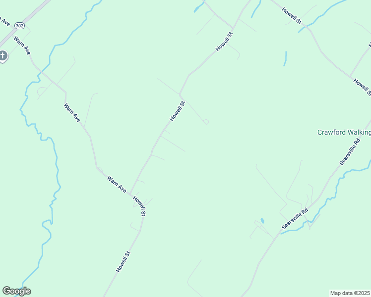 map of restaurants, bars, coffee shops, grocery stores, and more near 343 Howell Street in Pine Bush