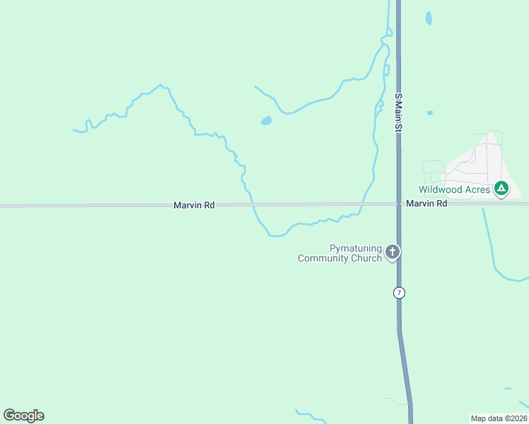 map of restaurants, bars, coffee shops, grocery stores, and more near 5710 Marvin Road in Andover