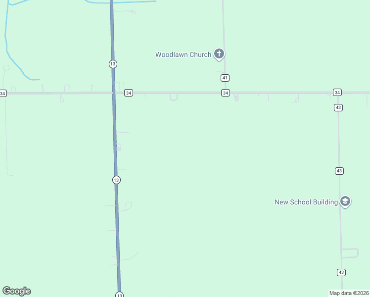 map of restaurants, bars, coffee shops, grocery stores, and more near 11734 County Road 34 in Goshen
