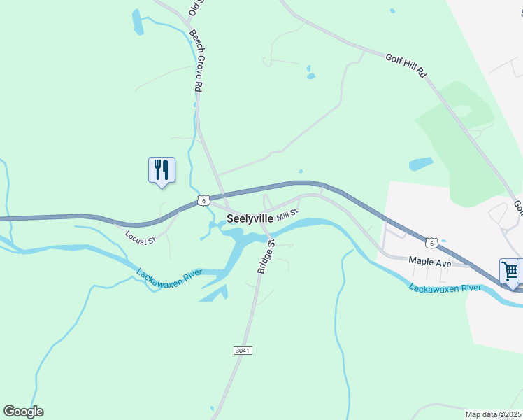 map of restaurants, bars, coffee shops, grocery stores, and more near 3 Smith Ln in Honesdale