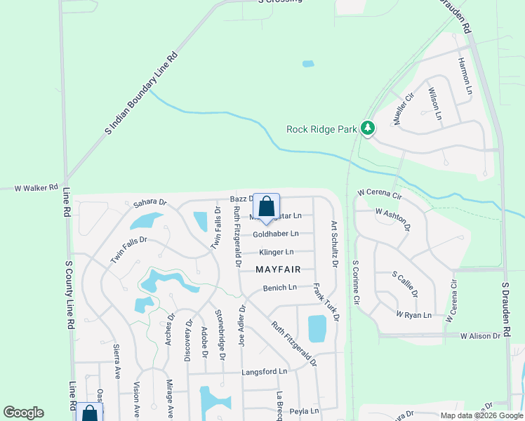 map of restaurants, bars, coffee shops, grocery stores, and more near 6606 Bazz Drive in Plainfield