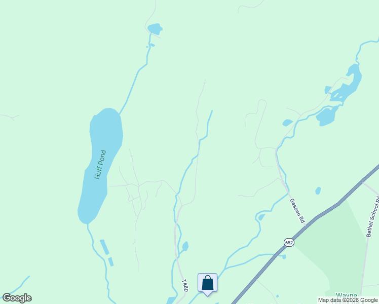 map of restaurants, bars, coffee shops, grocery stores, and more near 297 Navajo Road in Honesdale