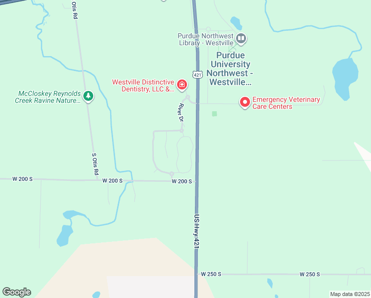 map of restaurants, bars, coffee shops, grocery stores, and more near 1823 River Drive in Westville