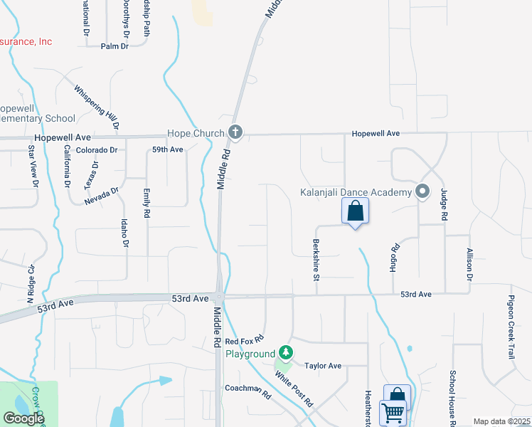 map of restaurants, bars, coffee shops, grocery stores, and more near 5591 Red Fox Rd in Bettendorf