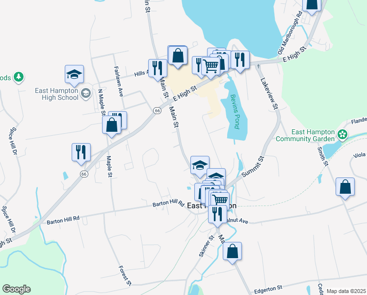 22 Main Street, East Hampton CT Walk Score