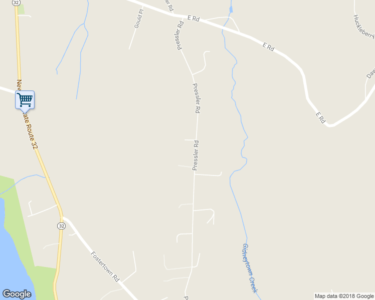 map of restaurants, bars, coffee shops, grocery stores, and more near 168 Pressler Road in Wallkill