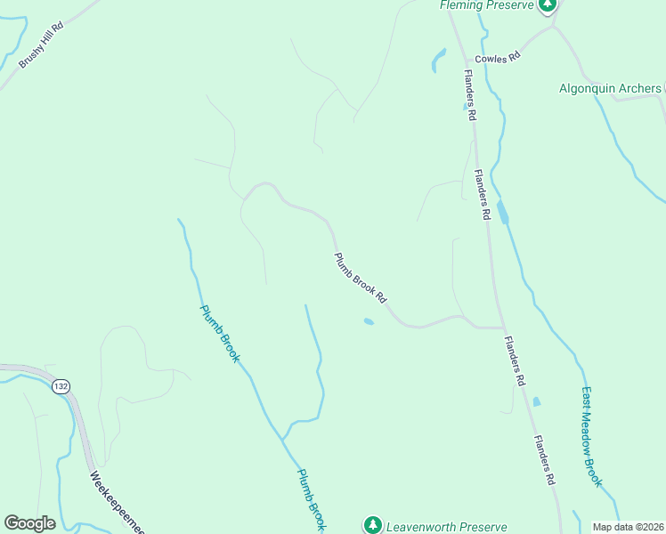 map of restaurants, bars, coffee shops, grocery stores, and more near 103 Plumb Brook Road in Woodbury