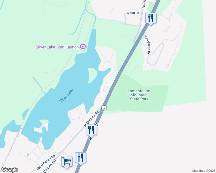 map of restaurants, bars, coffee shops, grocery stores, and more near 2718 Berlin Turnpike in Berlin