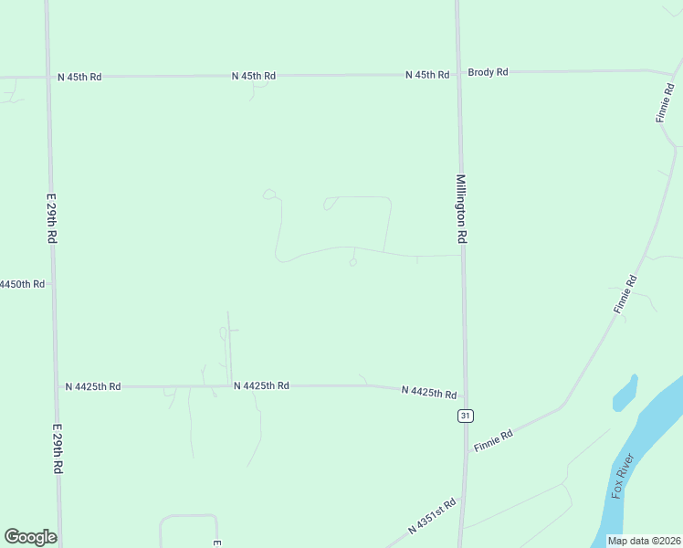 map of restaurants, bars, coffee shops, grocery stores, and more near 2953 4459th Road in Newark