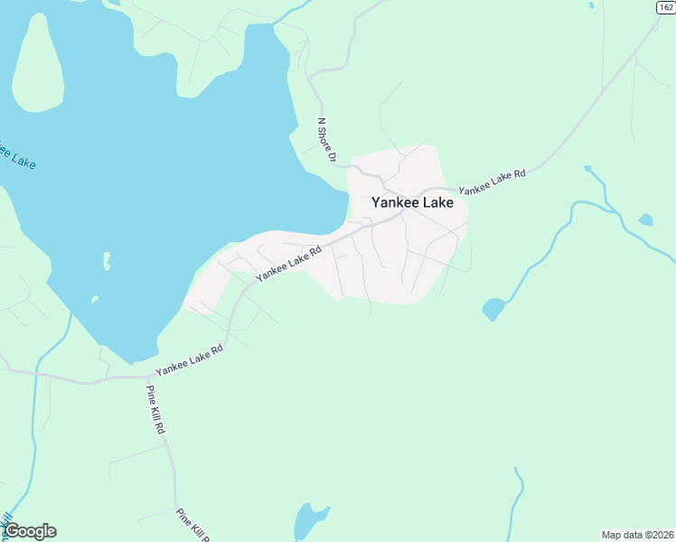 map of restaurants, bars, coffee shops, grocery stores, and more near 245 County Road 162 in Wurtsboro