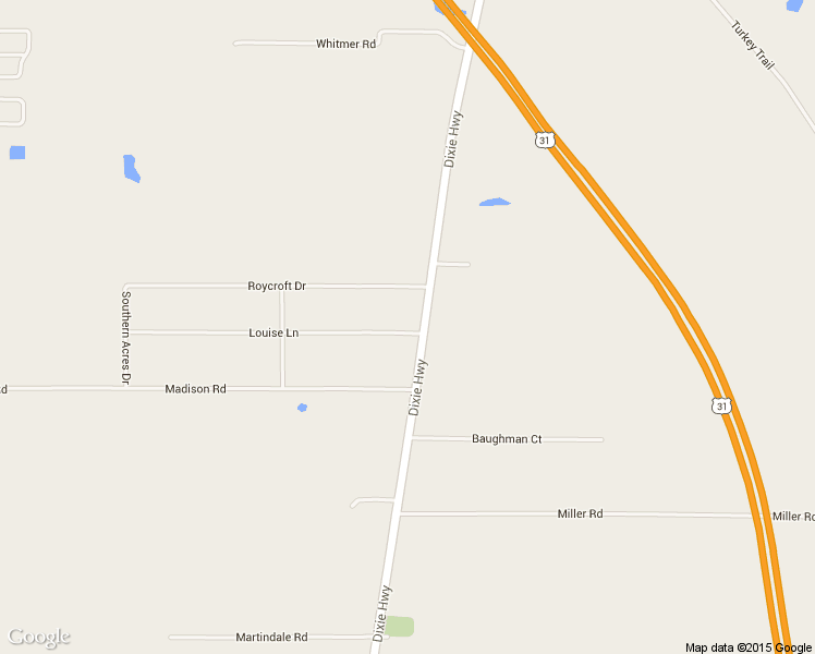 map of restaurants, bars, coffee shops, grocery stores, and more near 62913 U.S. 31 in South Bend