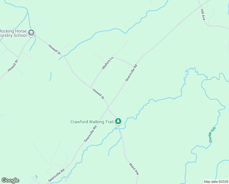 map of restaurants, bars, coffee shops, grocery stores, and more near 5328 Searsville Road in Pine Bush
