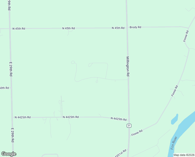 map of restaurants, bars, coffee shops, grocery stores, and more near 2969 4459th Road in Newark