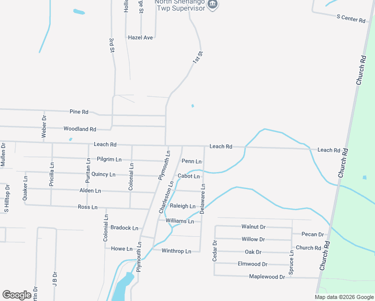 map of restaurants, bars, coffee shops, grocery stores, and more near 2401-2499 Penn Lane in Linesville