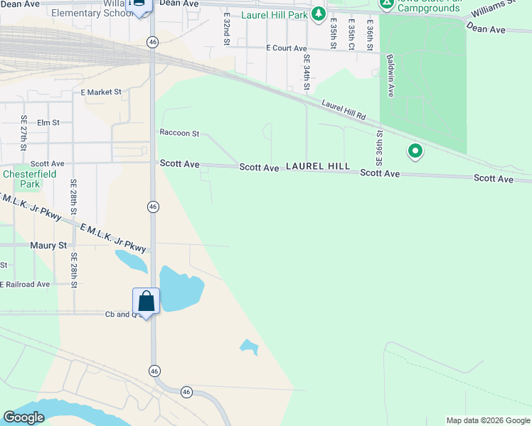 map of restaurants, bars, coffee shops, grocery stores, and more near 3140 Maury Street in Des Moines