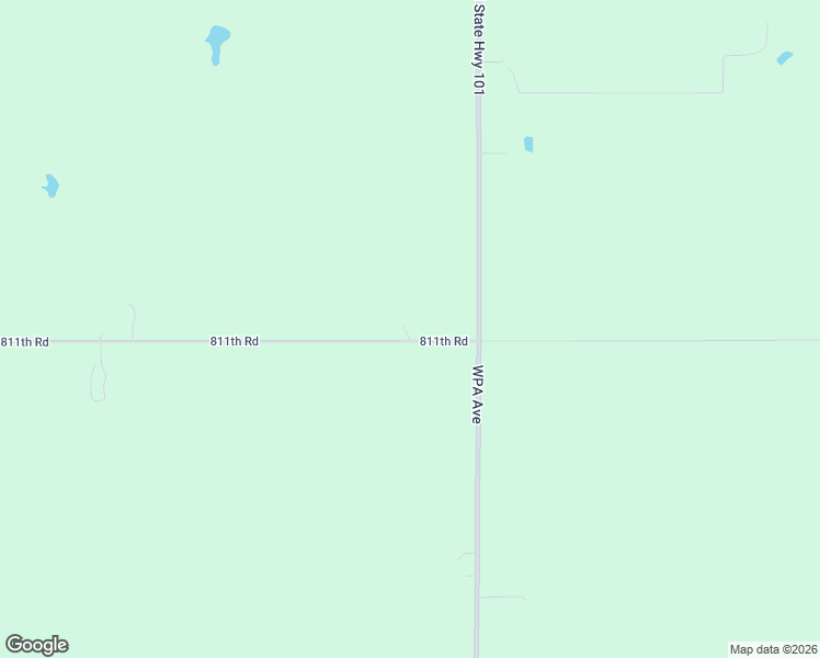 map of restaurants, bars, coffee shops, grocery stores, and more near 50585 811th Road in Spalding