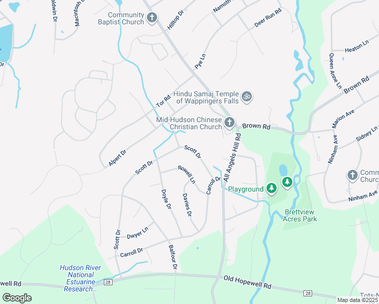 17 Scott Drive, Wappingers Falls NY Walk Score