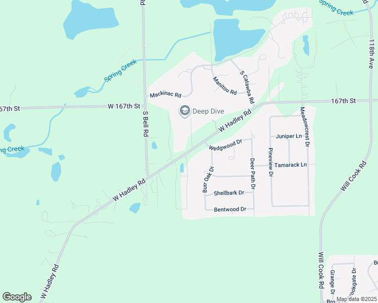 map of restaurants, bars, coffee shops, grocery stores, and more near West Hadley Road in Homer Glen