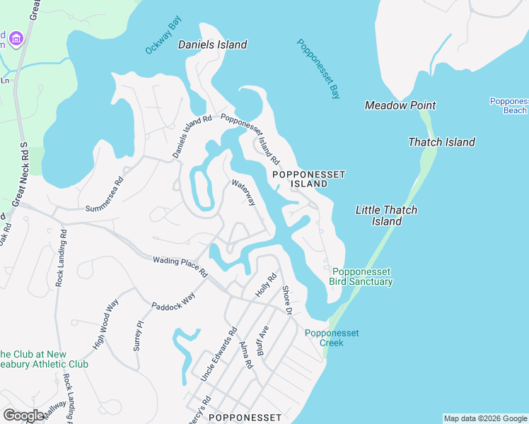 map of restaurants, bars, coffee shops, grocery stores, and more near 149 Waterway in Mashpee