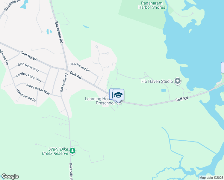 map of restaurants, bars, coffee shops, grocery stores, and more near 1 Milky Way in Dartmouth