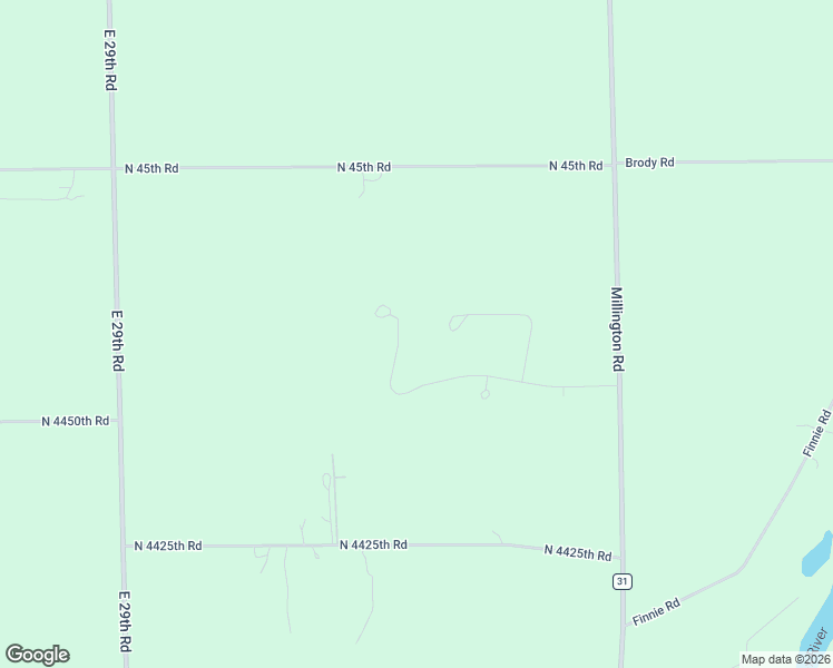 map of restaurants, bars, coffee shops, grocery stores, and more near 2947 4459th Road in Newark