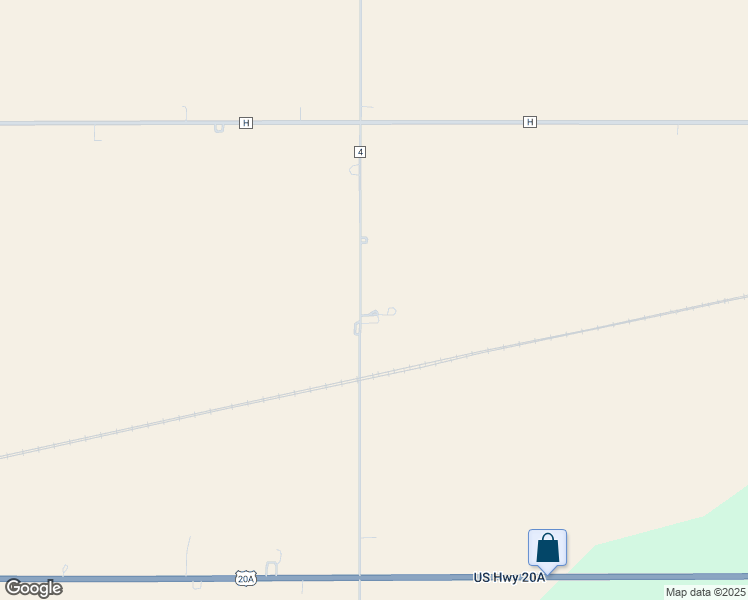 map of restaurants, bars, coffee shops, grocery stores, and more near 7610 County Road 4 in Delta